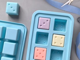 Molde silicona 12 dados